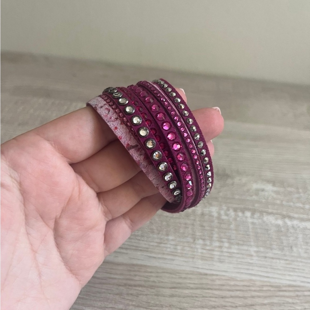 Swarovski wrap bracelet